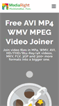Mobile Screenshot of free-video-joiner.com
